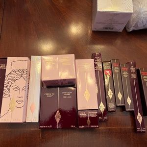 15 piece brand new Charlotte Tilbury set. Skincare and makeup